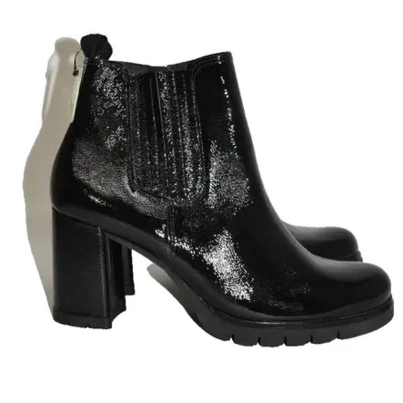 NWT$530 Paul Green New York Lug Sole Boot BLACK PLATFORM 6.5 AU 9 US (TD4) - Picture 2 of 8